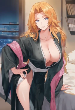 [Serain] NSFW | Matsumoto Rangiku | Bleach | 161p [AI Generated]