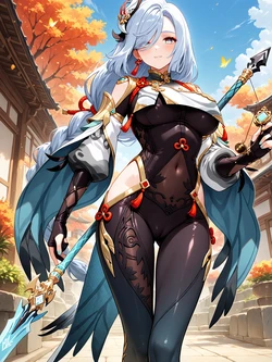 (TheKing) Shenhe Pt.1 [AI Generated] 作品封面