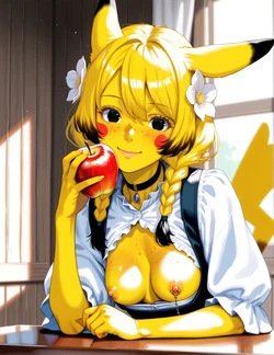 [TipperGoreWasRight] Character Studie: Pikachu Humanization (AI Generated)