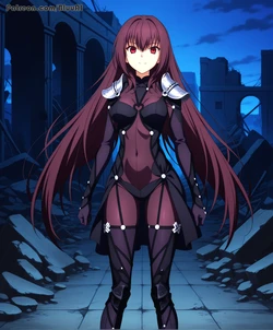 [Bluu AI] [Extra] Scathach | Fate/Grand Order [AI Generated]