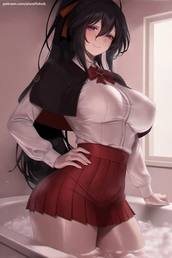 [AI Waifu Hub] Akeno Himejima - High School DxD [AI Generated] 作品封面