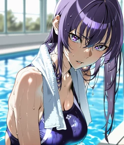 [Normitity] Saeko Busujima Swimsuit (Patreon) [AI Generated]