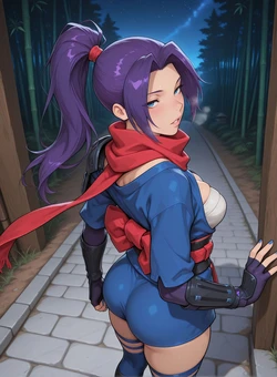 [Phan Desire] Psylocke - Marvel [AI Generated] 作品封面