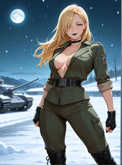 [Phan Desire] Request - Sniper Wolf - Metal Gear Solid [AI Generated] 作品封面