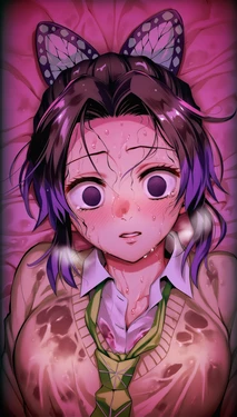 [D.D.] Shinobu (Kimetsu Academy Ver.) x Middle-Aged Man [AI Generated] 作品封面