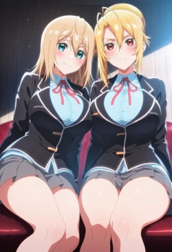 [Corudozera] [200pics] Olivia x Angelica Rapha Redgrave (オリヴィアxアンジェリカ・ラファ・レッドグレイブ) / Trapped in a Dating Sim: The World of Otome Games Is Tough for Mobs (乙女ゲー世界はモブに厳しい世界です) [AI Generated] 作品封面