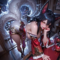 [ZBaiArt] Ahri - League Of Legends [AI Generated]