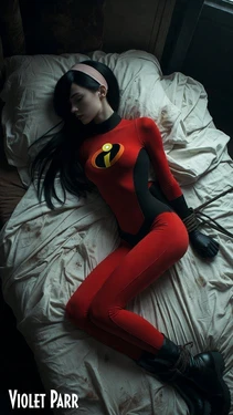VIOLET PARR CAPTURED THE INCREDIBLES [AI GENERATED][REALISTIC]