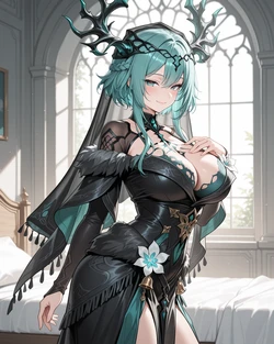 [Ponchoman] Lady Nifle - Duet Night Abyss [AI Generated] 作品封面