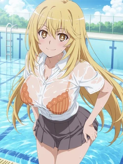 [Kurohime] 食蜂操祈（プール・白シャツ）[AI Generated] 作品封面