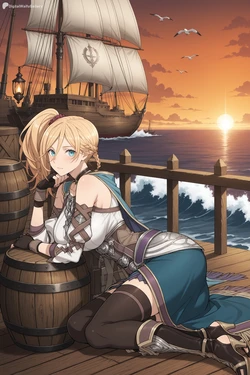 [Digital Waifu Gallery] Karja Balta - Ys [Tier 2] [REQUEST] [AI Generated]