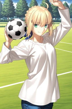 [社畜サーバント] Artoria (Saber)  108P - Fate Stay Night [AI Generated] 作品封面