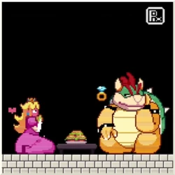[PixZapix] Princess and the Koppa (Super Mario Brothers) (Animated)