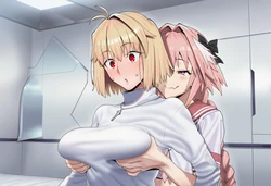 [I's]Arcueid × Astolfo [AI Generated]