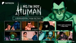 [Burankoprn] No, I’m not a Human – NINAH 作品封面