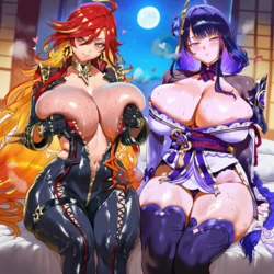 [MX] Mavuika & Raiden BBC [AI Generated]