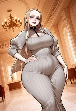 DreamcoreArt - Set - 1751 Oleana BWC (Patreon) (AI Generated) 作品封面
