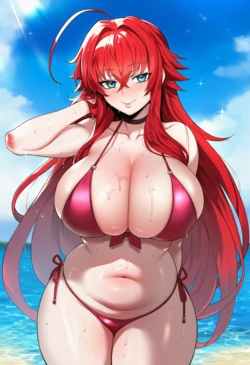 [LiveFrog] RIAS GREMORY X BWC BEACH SET (Patreon) [AI Generated]