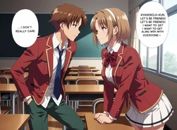 [PRIME] : Kushida Kikyou x Ayanokouji •102 pics• [AI Generated] 作品封面