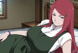 [Fran] Kushina Uzumaki - Naruto Shippuden (66P) (AI Generated) 作品封面