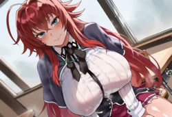 [Smol NTR] Rias vs BBC (1-2) [Ai Generated] 作品封面