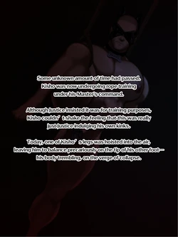 【Yetigo】《Kisho the Dog Slave》17 Dog trainer-Bondage art (英文 English) 作品封面