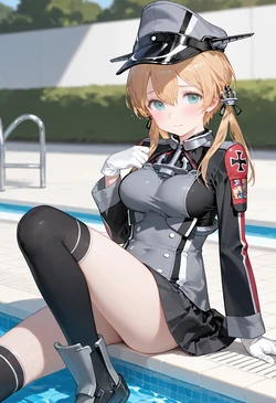 [NCDX]群U赞助，欧根亲王，不涩版！ [AI Generated] 作品封面