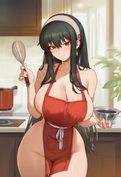 [Surinai] Yor Forger Naked Apron [AI Generated] 作品封面
