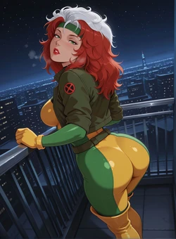 [Phan Desire] Rogue - X men [AI Generated] 作品封面
