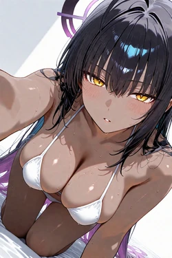 [Yuyushi] 角楯カリン(Blue Archive) 水着 68枚 [AI Generated] 作品封面