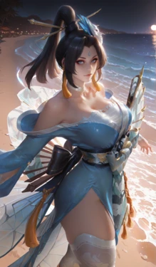 不知火舞魅语中出 [AI Generated]