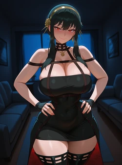 [MaxelArtDesign] Yor Forger | SPY x FAMILY 175p (Patreon) [AI Generated] 作品封面