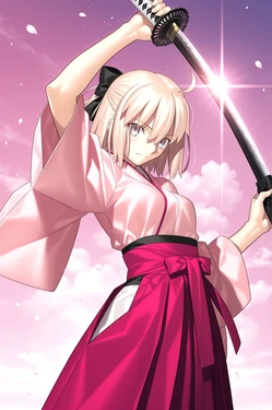 [社畜サーバント] Okita Souji (Sakura Saber) 106P - Fate Grand Order [AI Generated] 作品封面