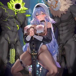 [Pixiv] 曼波~曼波~/Manbo~ Manbo~ (20323925) -带鸟宝提前体验绿色马屌[AI Generated]