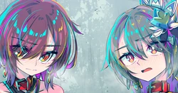 [hikigaeru] 【Skeb絵】ガニ股電マ責め・差分 作品封面