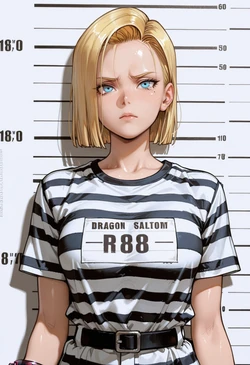 (SUBU) Android 18 Prison [AI Generated] 作品封面