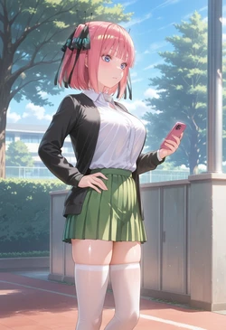 [ぱられるの世界] Nino Nakano - Train Play (Patreon) (AI Generated) 作品封面