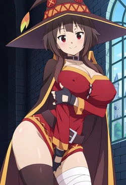 [Aindroidparanoid] Megumin - Kono Subarashii Sekai ni Shukufuku wo! [AI Generated] 作品封面