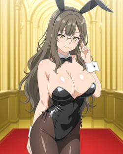 [Ponchoman] Rio Futaba - Rascal Does Not Dream Series || 双葉 理央 - 青春ブタ野郎シリーズ (UNCENSORED) 70 IMAGES [AI Generated]
