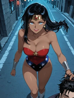 Martinez Wonder women Corruption UNCENSORED [AI Generated] 作品封面
