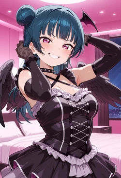 [Nankoai] Yoshiko Tsushima- 津島善子-req-fallen.angel-lovehotel- [AI Generated] 作品封面