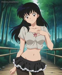 [Bluu AI] [Extra] Kagome Higurashi | InuYasha [AI Generated]