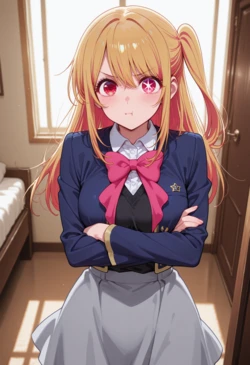 [AIBeautyMIX] NO.968(V) Ruby Hoshino | Oshi no Ko (Patreon) [AI Generated] 作品封面
