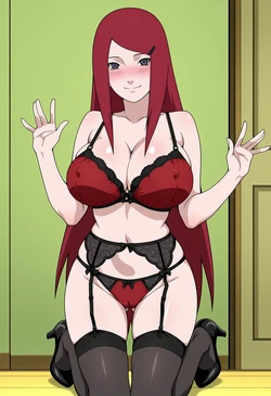 [AindroidParanoid] Kushina Uzumaki - Naruto [AI generated] 作品封面