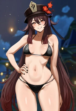 [GintoAI] Hu Tao 164p (AI Generated) 作品封面