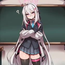 [pink_Slime] Kei(Blue Archive) [AI Generated] 作品封面