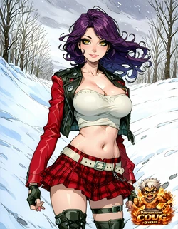 Texa Morvain: Exclusive NSFW waifu on Cougvaldia [AI Generated] 作品封面