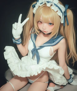 Anime character cosplay photoshoot - 动漫角色cosplay写真 [AI Generated]