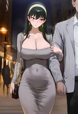 [cMonster] [Spy X Family] Yor Briar DONGTAN DRESS FATMAN 387P (Patreon) [AI Generated] 作品封面