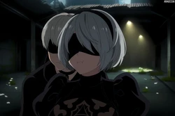 [AyaEcchi] 2B x 9S | NieR Automata💖 [AI Generated] 作品封面